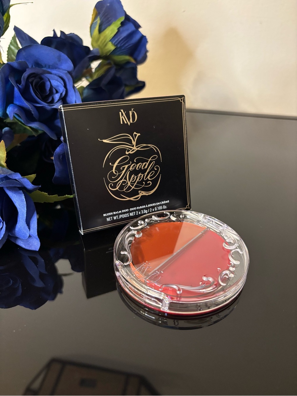 NWT KVD Beauty Good Apple Blush Balm Duo - Red Meadow 50 - Picture 6 of 9
